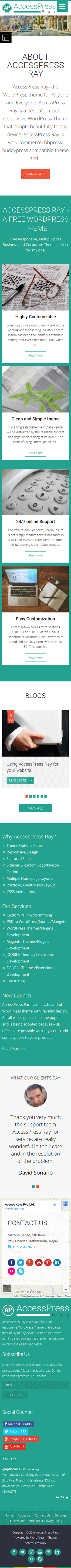 AccessPress Ray